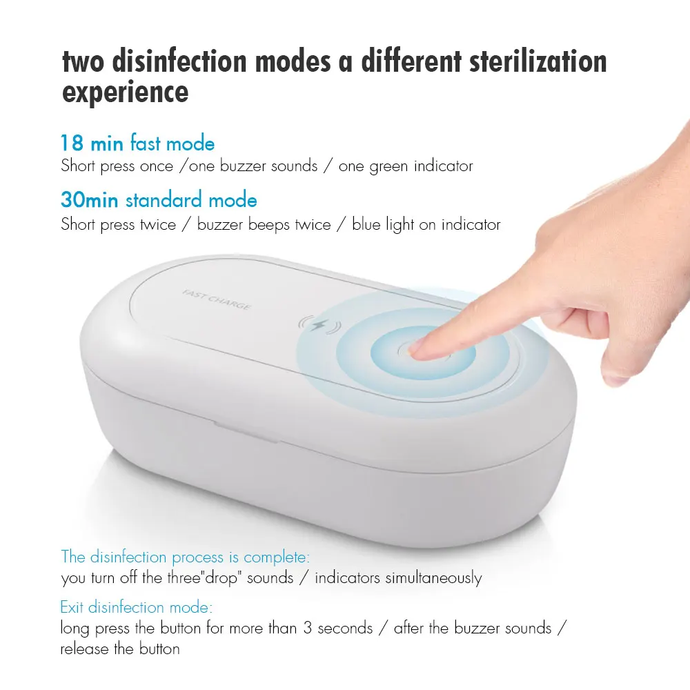 УФ стерилизатор коробка для телефона маска очистки ювелирных изделий