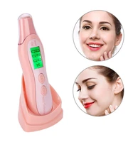 facial moisture skin oil content analyzer tester detector monitor precision digital lcd display personal facial skin care tool