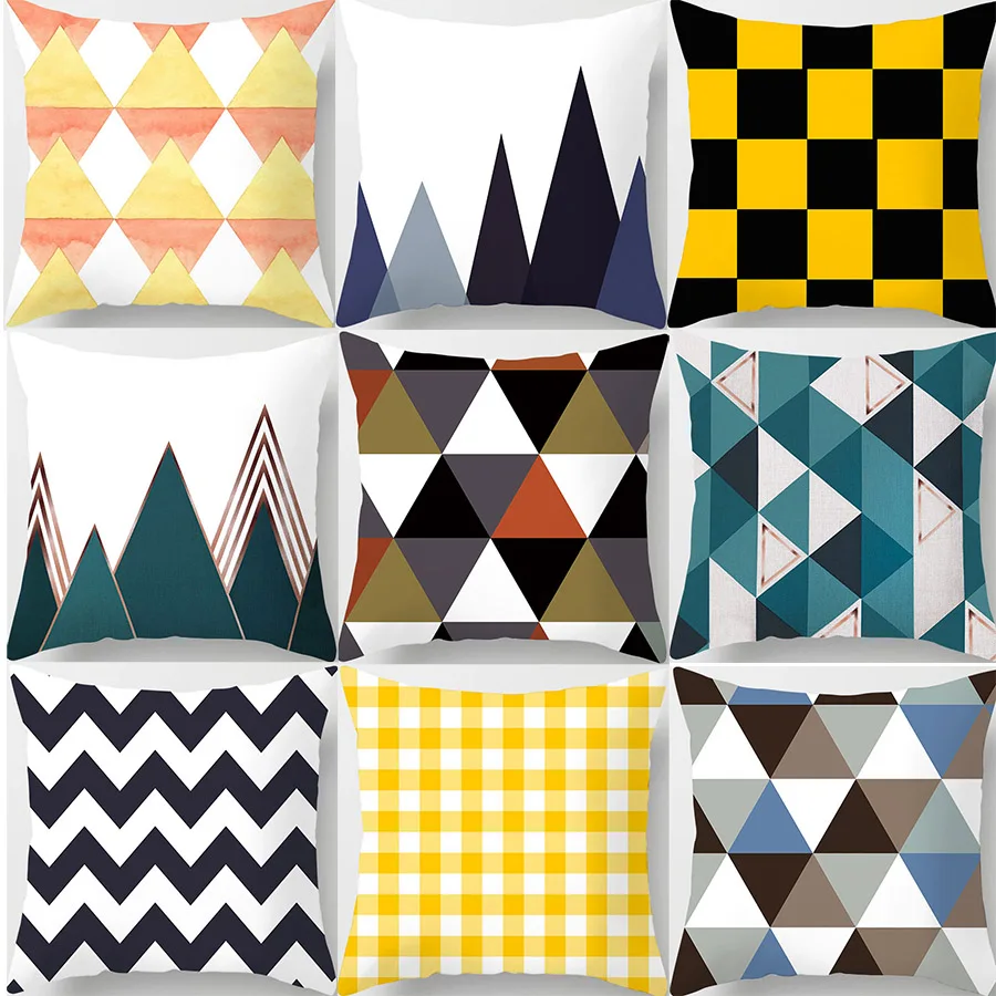 Наволочки с тропическими пальмовыми листьями кактусами цветами подсолнухами