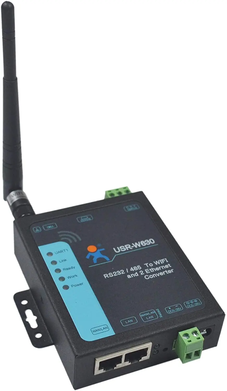RS232/RS485 Wi-Fi и Ethernet промышленный последовательный к Ethernet-конвертеру порты Sup 2 порта