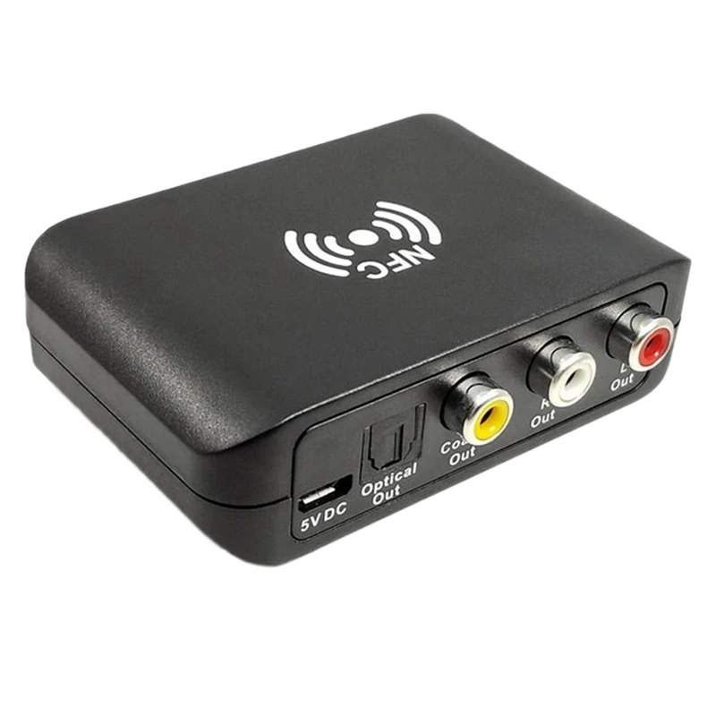 Bluetooth o адаптер NFC приемник оптическое волокно 5 1 коаксиальный RCA выход APTX для ТВ