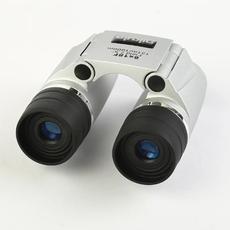 Бинокль 6x18 с автофокусом портативный для использования на природе очками