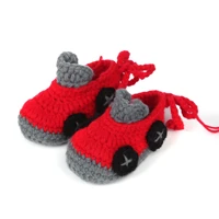 dogeek unisex newborn first walkers cute crib shoes girl boy handmade knit sock shoes baby crochet knit toddler shoes infant