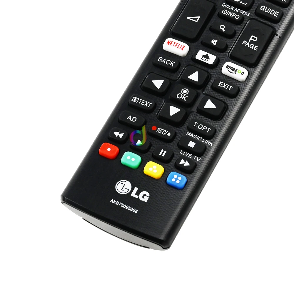 wholesale abs universal tv remote control akb75095308 for lg smart tv 43uj6309 49uj6309 60uj6309 65uj6309 remote controller 433 free global shipping