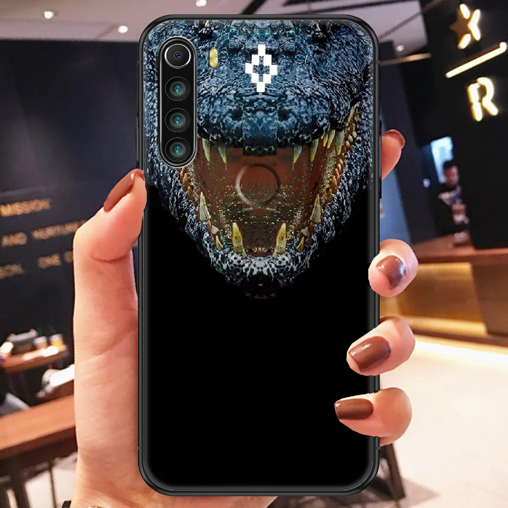 

Luxury Marceloes Brand Burlones Phone case For Xiaomi Redmi Note 7 7A 8 8T 9 9A 9S 10 K30 Pro Ultra black silicone coque fashion