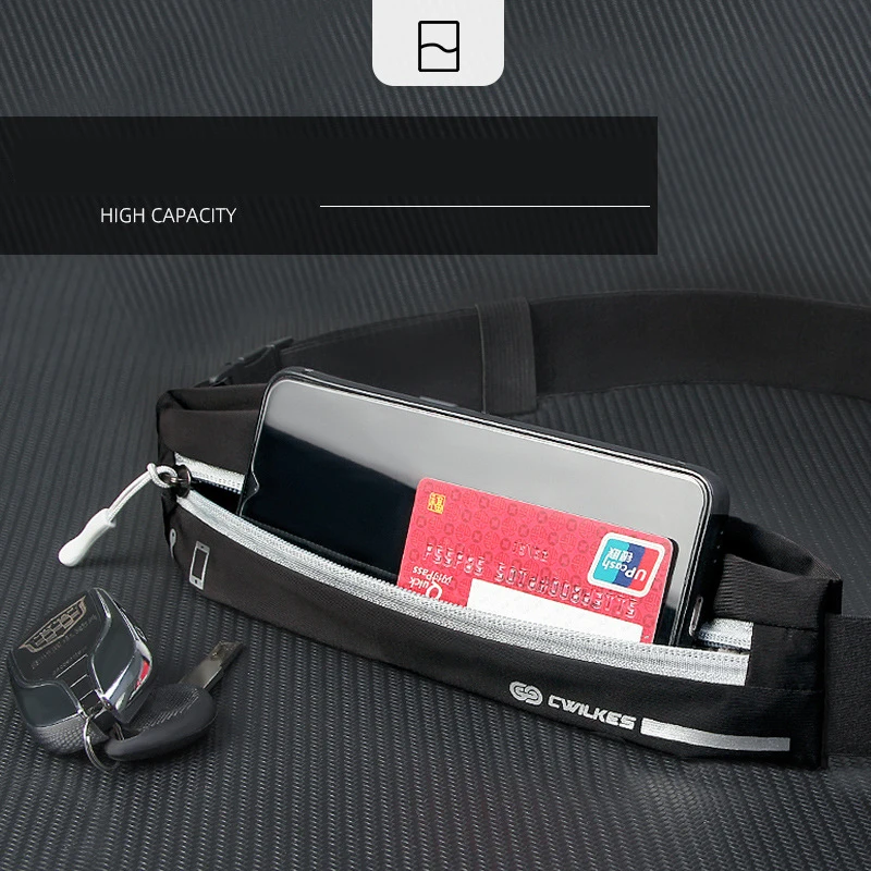 Running Bag Women Waterproof Jogging Belt Cell Mobile Phone for Men Gym Waist Pouch Run Sports Fanny Pack | Спорт и развлечения