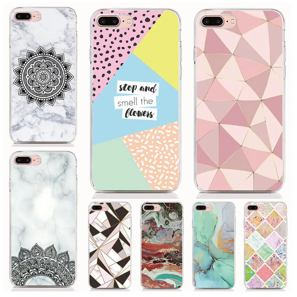 

For TP-LINK Neffos C5 plus C9 Max C9S C9A Y5L X20 X1 Lite X9 C7 Silicone Case Print Marble Cover Coque Shell Phone Cases