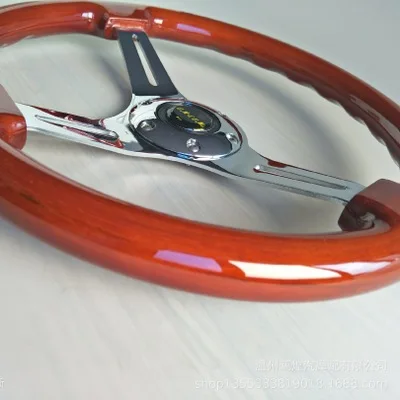 Универсальное гоночное рулевое колесо 350 мм 14 дюймов автомобильное Спортивное