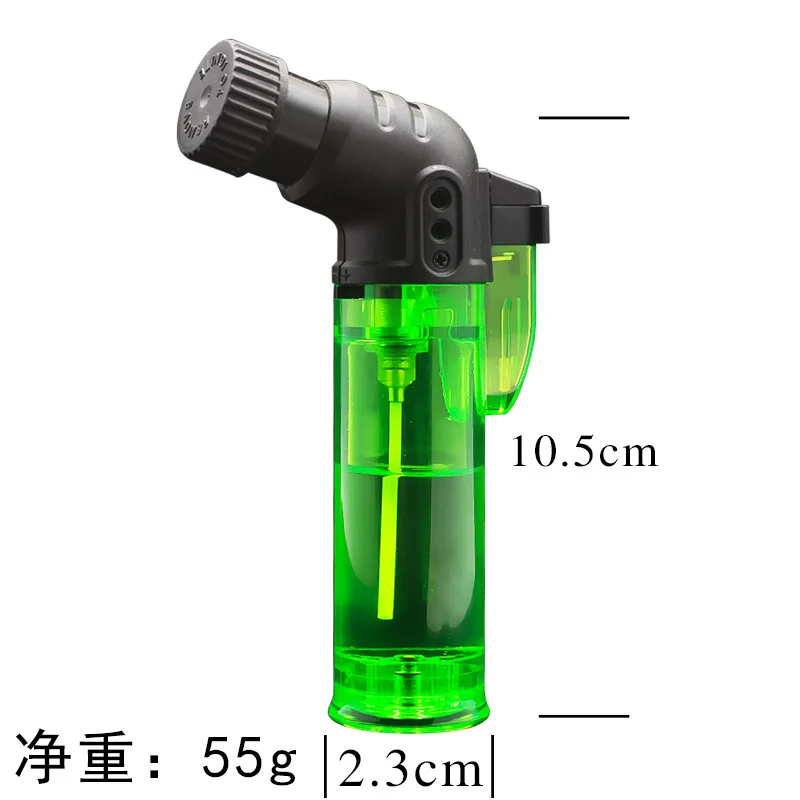 Локоть прозрачный прямой Пробивной надувной прикуриватель среднего размера