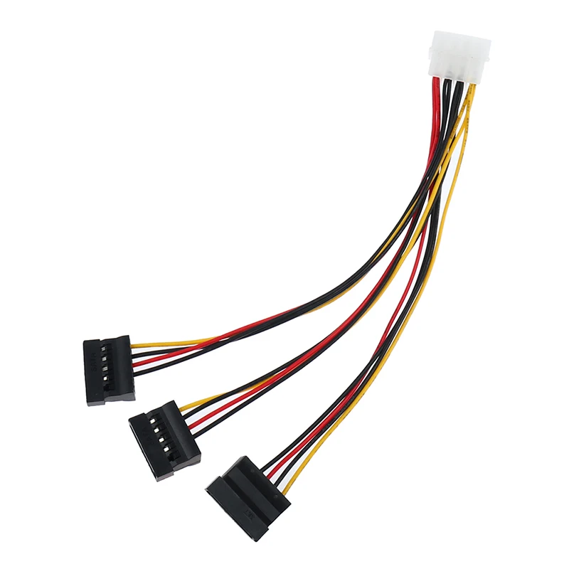 Удлинительный кабель IDE Molex к 3 ATA SATA 1 шт. шнур питания для жесткого диска |