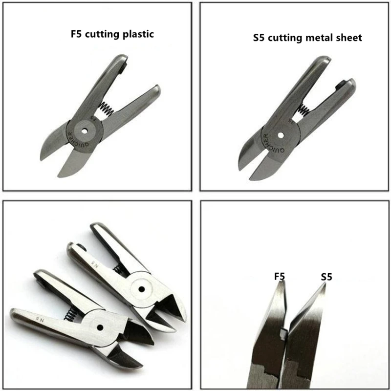 

Borntun Pneumatic Air Cutters Scissors Shear Cutting Metal Plastic Steel Copper Wire Pneumatic Air Shearing Device Tools Kit Set