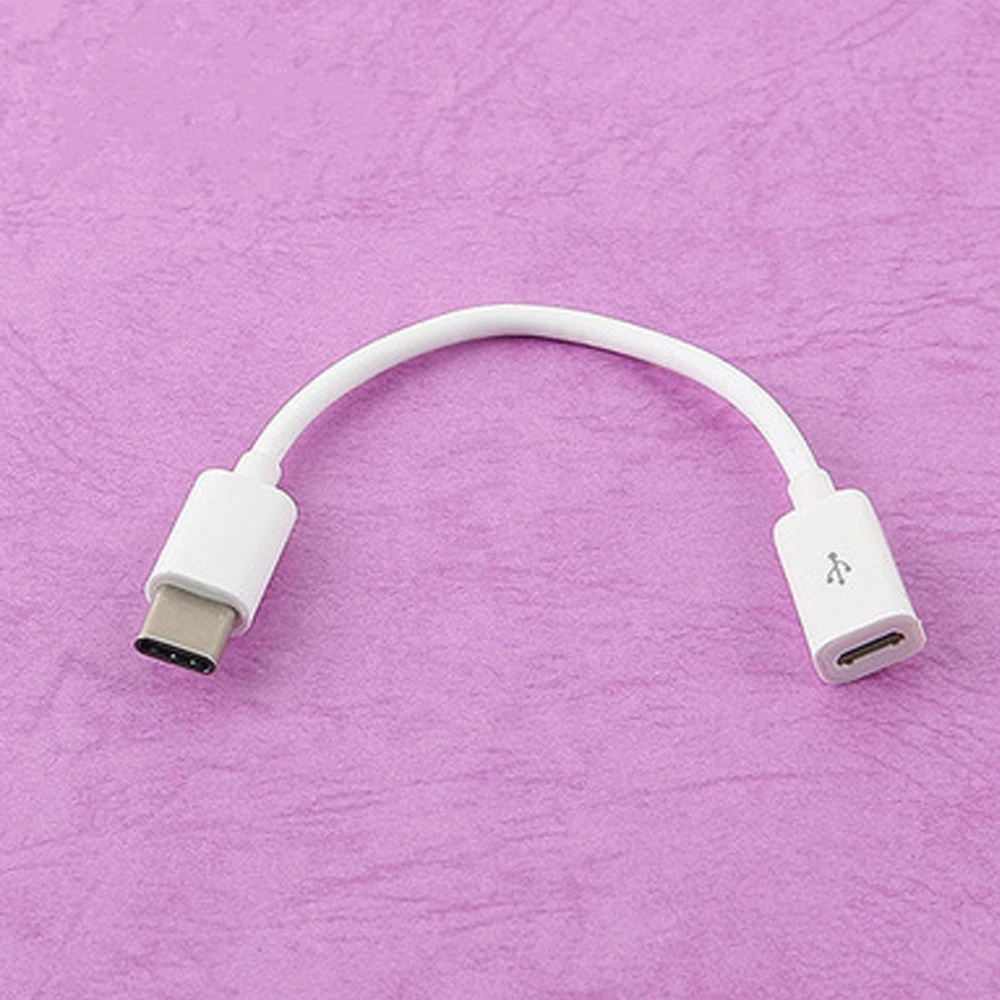 Кабель USB3.1 Type-C (штекер)/Micro USB 2 0 5-контактный (гнездо) для передачи данных 10 см Nexus 5X