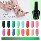 NAILCO 15 мл 85 Цвета жаркое лето серии Uv, семиперманентный Гель-лак для ногтей Гибридный лак искусство украшения для верхний слой