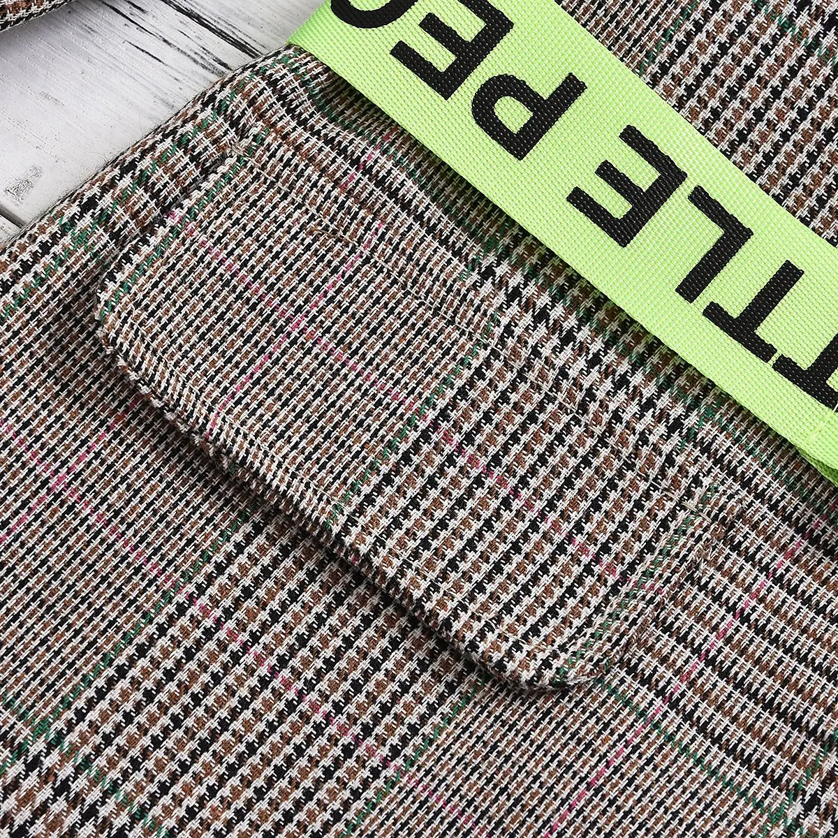 

Fashion Toddler Baby Girls Winter Jackets Coats Plaid Tops Jacket with Belt Kids Children Formal Long Overcoat Outfits Kids 2021