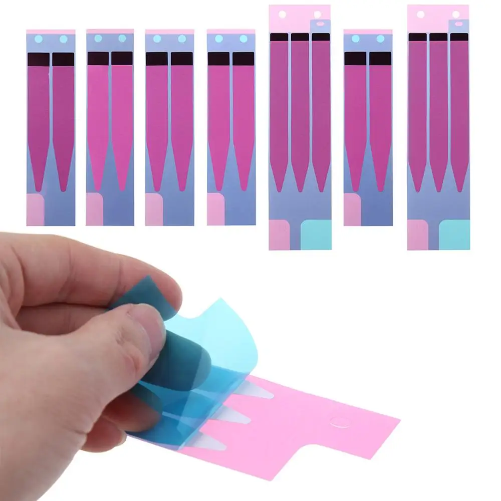 Сменная клейкая лента для аккумулятора наклейка iPhone 5/6/6S/ 7/7Plus|Наклейки телефонов|