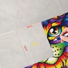 2050100 листов алмазов картина выпуск Бумага инструменты для вышивки картин со стразами аксессуары замена крышки анти-прилипание A6 Размер