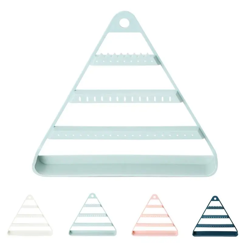

Earring Holder Creative Triangle Multipurpose Earring Stand Earring Organizer Necklace Display Stand Rack Holder