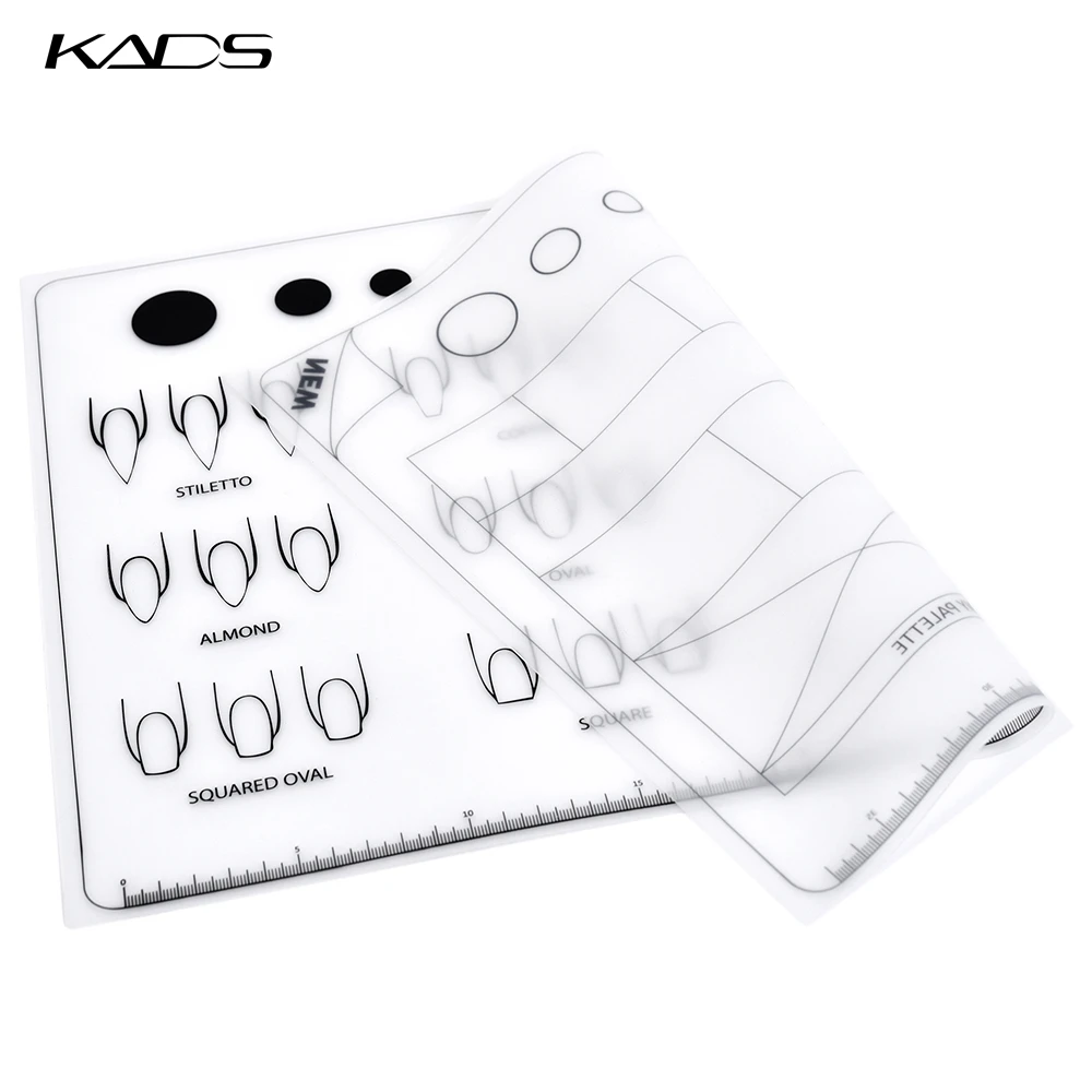 KADS Искусство Ногтей Тиснение Силиконовый Коврик Для Стемпинга Переводные