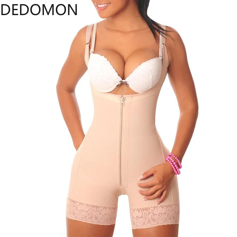 Утягивающее нижнее белье для похудения цельное боди коррекции живота и поясницы