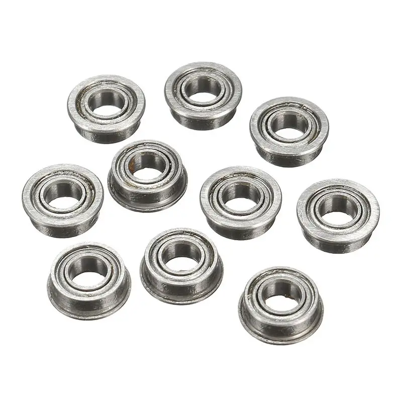 Горячая HG 10PCS MF84ZZ LF840ZZ экранированный фланцевый 4x8x3 мм модель шариковый фланец