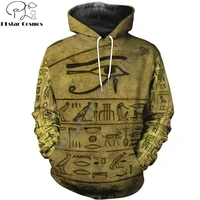 egyptian eye of horus 3d printed men hoodie harajuku fashion hooded sweatshirt street jacket autumn unisex hoodies kj680