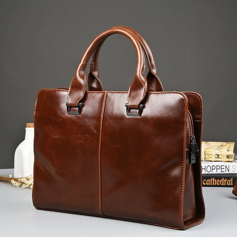 Деловая сумка breifcase оригинальная винтажная на плечо сумка-мессенджер | Багаж и