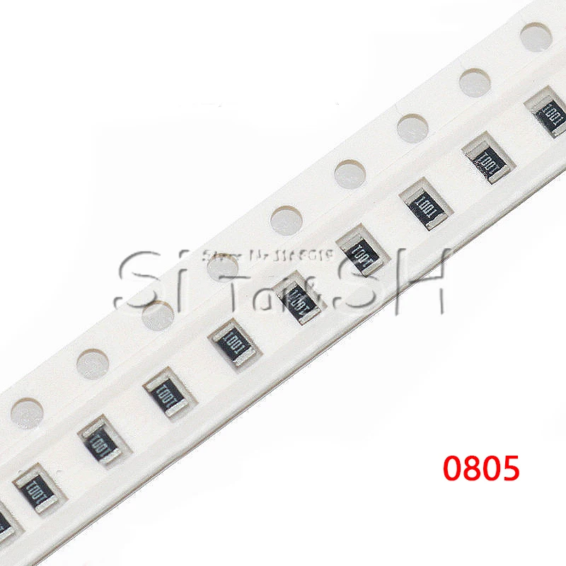 5000 шт. 1% 0805 SMD резистор 0R ~ 10M 1/8 Вт 0 1 10 100 150 220 330 Ом 1K 2 K 10K 100K 1R 10R 100R 150R 220R 330R м - купить