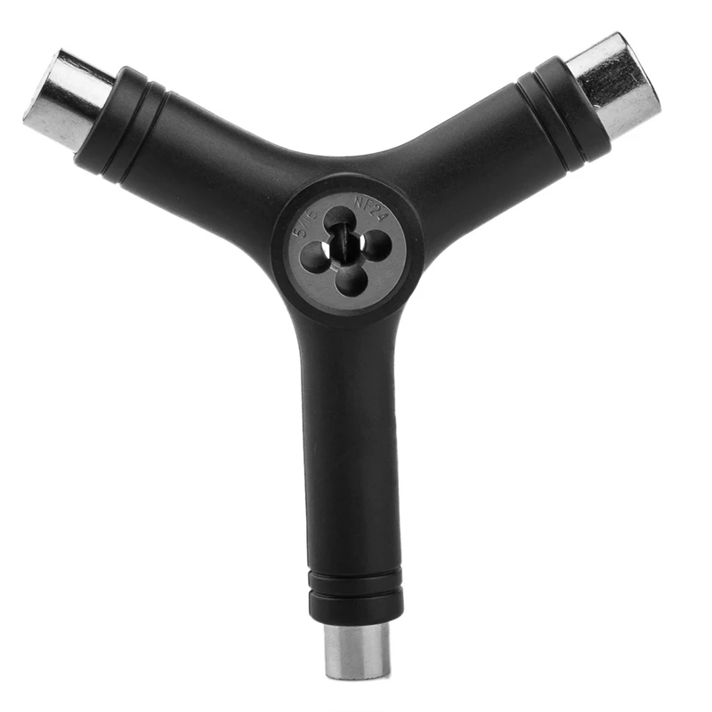 Черный 6 Way Y инструмент скутер/скейтборд/Longboard с ключом Тернер и мост точения