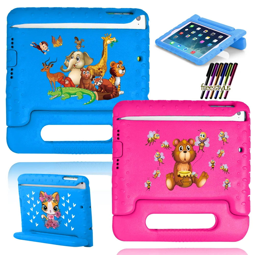 

For Apple IPad 8/5/6/7/iPad 4/3/2/IPad Mini 4/5/1/3/2/ IPad Air 1/2/3 /iPad Pro 9.7/Pro 10.5 Inch Protective Case + Free Stylus
