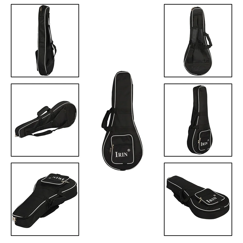 M MBAT сумка для мандолины утолщенный рюкзак с хлопковой подкладкой чехол хранения
