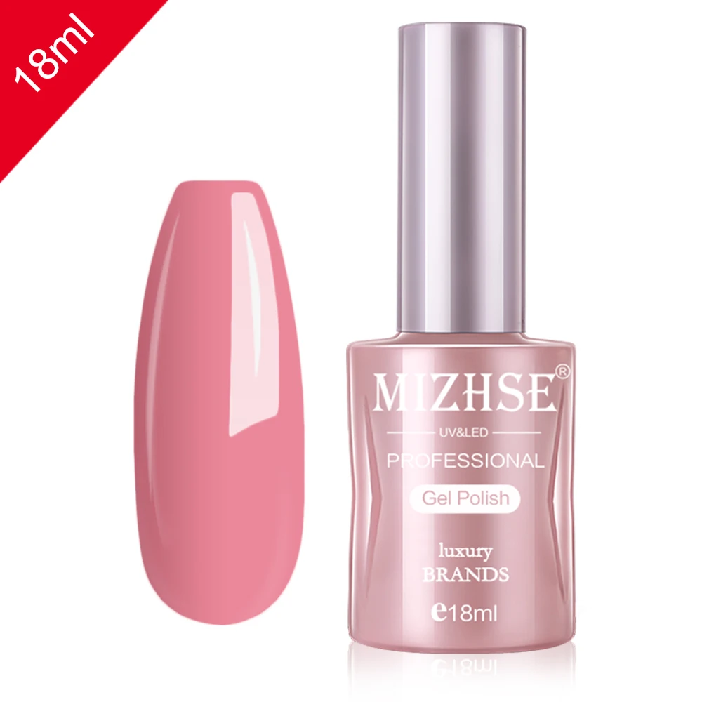 BBF005 MIZHSE 18 мл УФ-гель для ногтей лак замачиваемый УФ светодиодный Гель-лак для ногтей Базовое покрытие верхний цвет Гель-лак полирует ногти - Цвет: BBF005