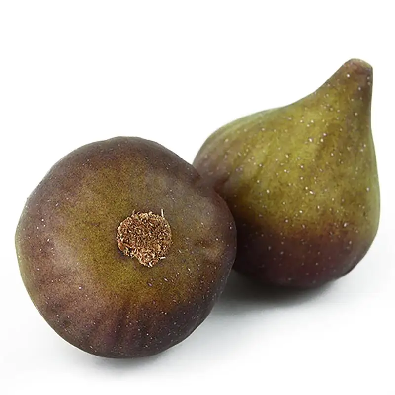 

2 Pcs/Set Artificial Fruit Lifelike Simulated Fig Home Party DIY Decoration Realistic Fake Foam Fruit Art Teaching Prop Supplies