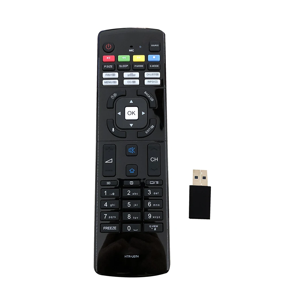 

New Original Remote control for Haier LED HDTV TV Remote Control Double Side With USB Keyboar HTR-U07H HTRU07H USB Fernbedienung