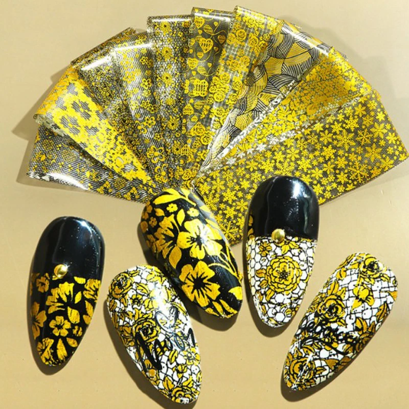 

30 шт./лот декоративные переводные наклейки 3D наклейки для ногтей звездное небо наклейки для ногтей Снежинка Фольга для ногтей рождественск...