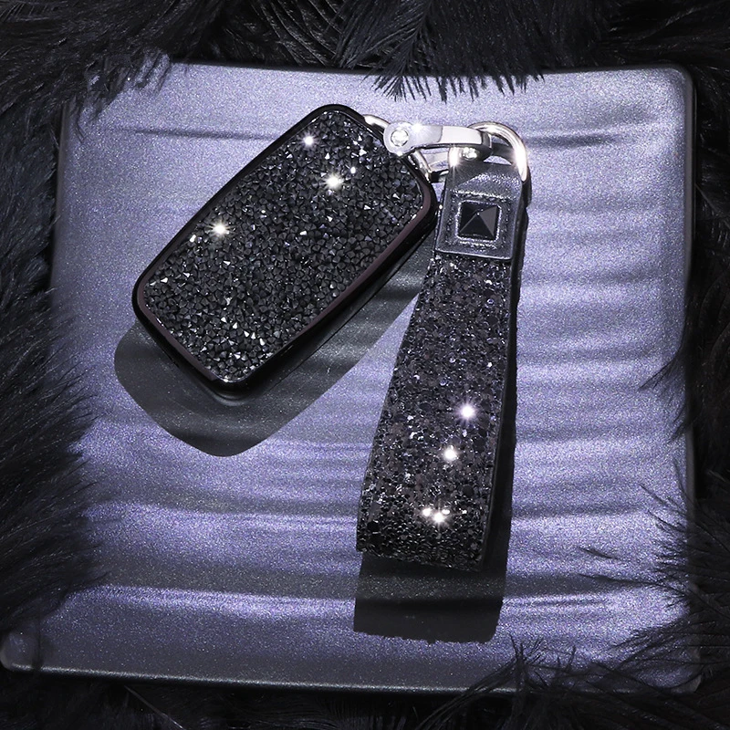 Хит 1 шт. Роскошный чехол для ключа автомобиля с бриллиантами смарт пульта ключей
