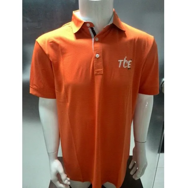 Футболка в полоску для гольфа из материала TICE|Футболки гольфа| |