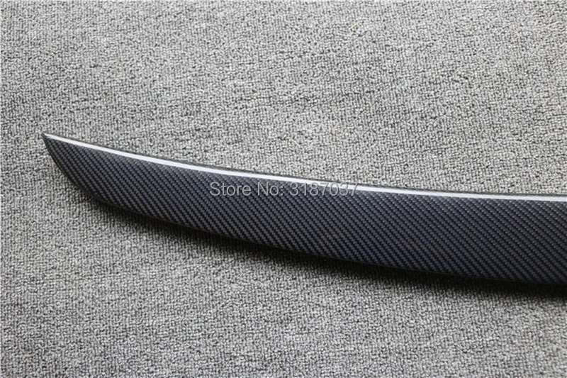 

For Jaguar XJ 2011-2017 Car Styling Carbon Fiber Rear Roof Spoiler Wing Trunk Lip Boot Cover Car Styling