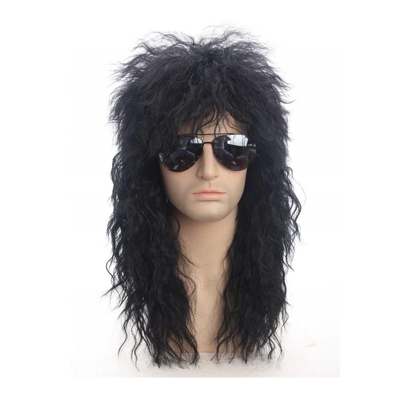 Женский Длинный вьющийся парик для косплея Новый Винтажный в стиле киберпанк