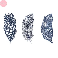 metal cutting dies diy craft mold templates stencil crafts feather dies scrapbooking paper embossing folder card making mold