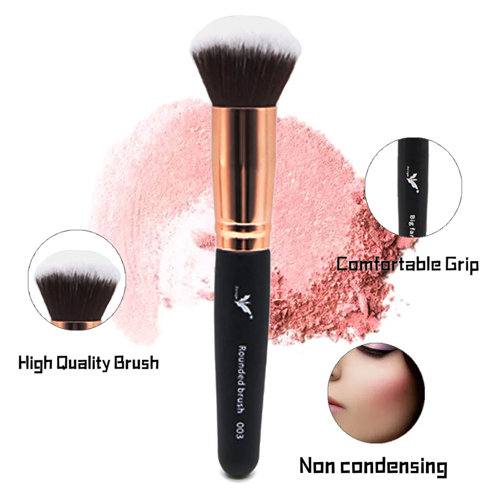 SANIYE 1 шт. Большой Мягкий макияж Румяна Пудра для лица основа макияжа кисть
