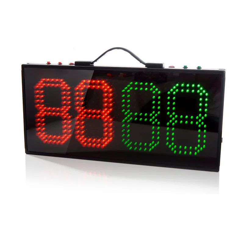 2 стороны Футбол рефери табло замены игроков Full Time Дисплей электронный Панели