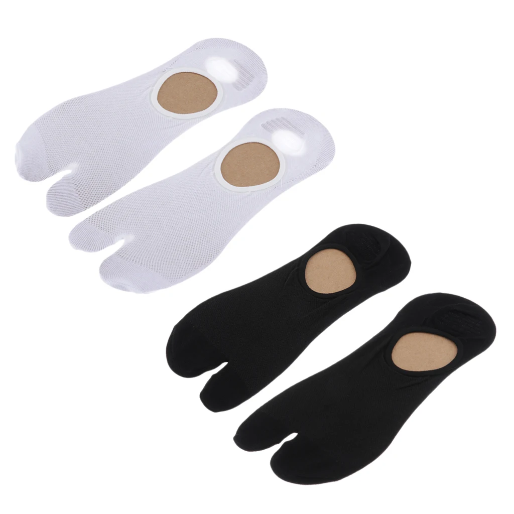 2 пары Носок флип флоп носки для мужчин хлопок таби спортивные дышащие свободный