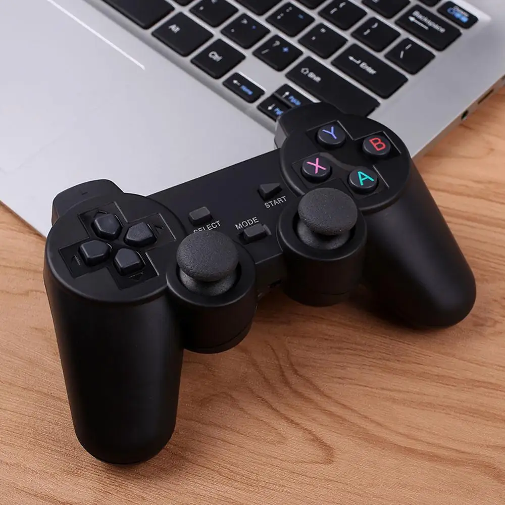 Фото Горячая 2 4G беспроводной геймпад пк для PS3 tv Box джойстик игровой контроллер пульт Горячая 2 4G беспроводной геймпад пк для PS3 tv Box джойстик игровой контроллер пульт