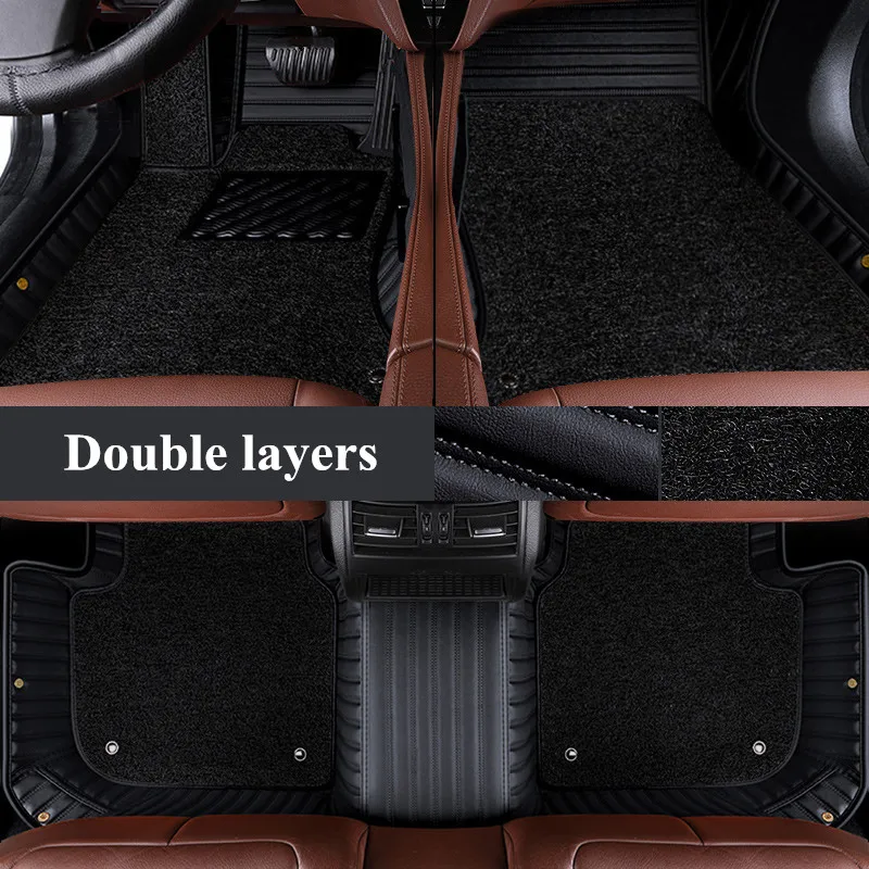 

High quality! Custom special car floor mats for KIA Sportage 2021-2016 durable waterproof double layers carpets,Free shipping