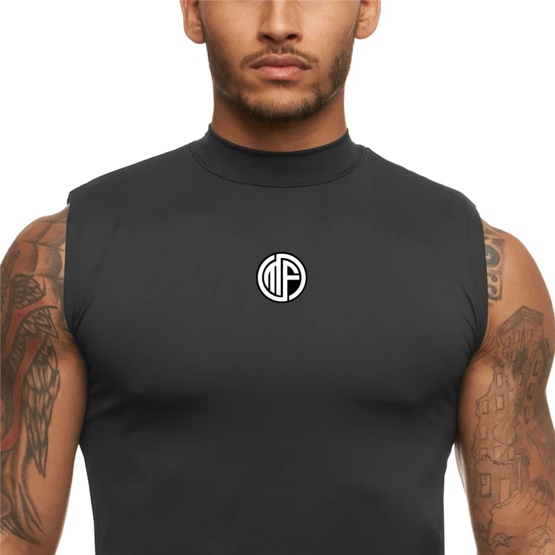 Новинка 2020 повседневная мужская майка спортивный Приталенный жилет модная