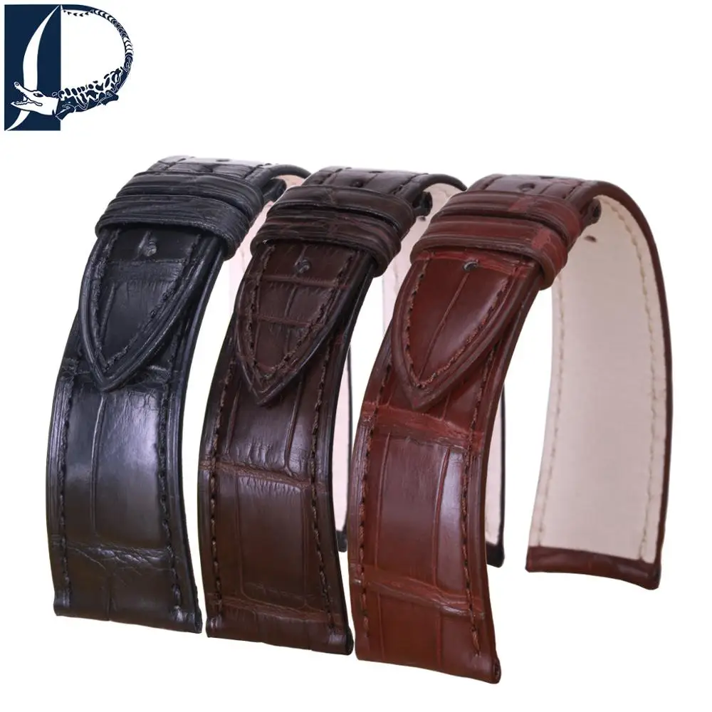 Pesno заменить мужские t ремешки для часов Jaeger-LeCoultre Master 1368420/1362501 кожа аллигатора ремень для часов Мужские аксессуары