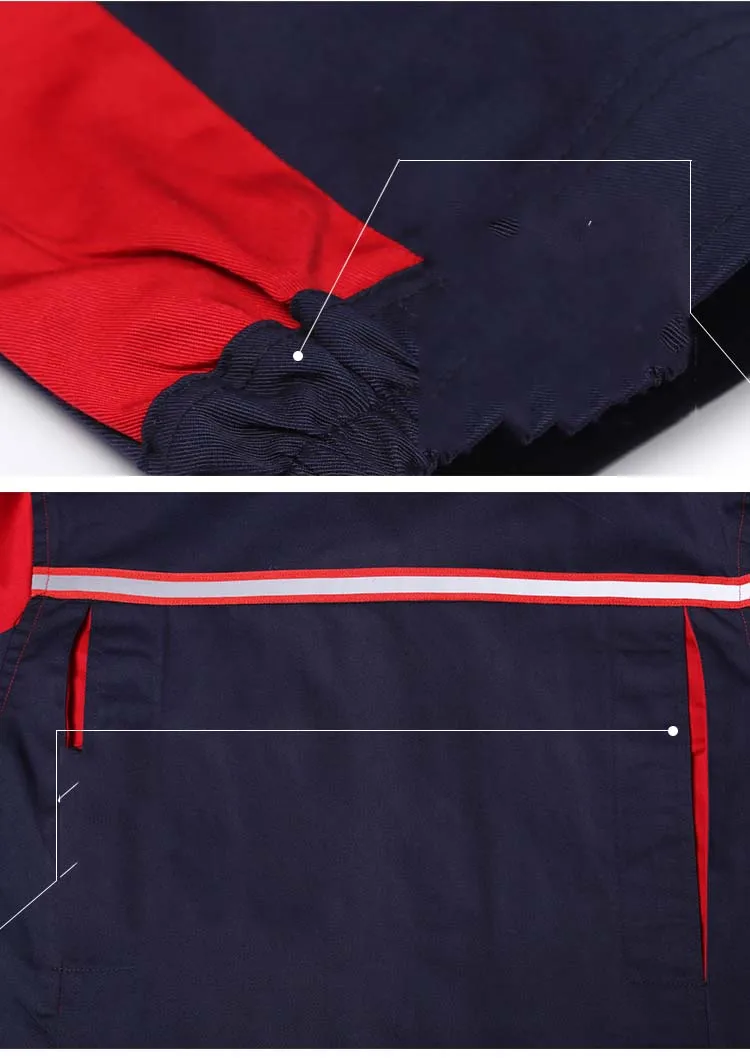 

Work Clothing Men Women Work Jacket Car Workshop Air Condition Water Electricity Installation Mechanical Repairmen Uniforms Tops