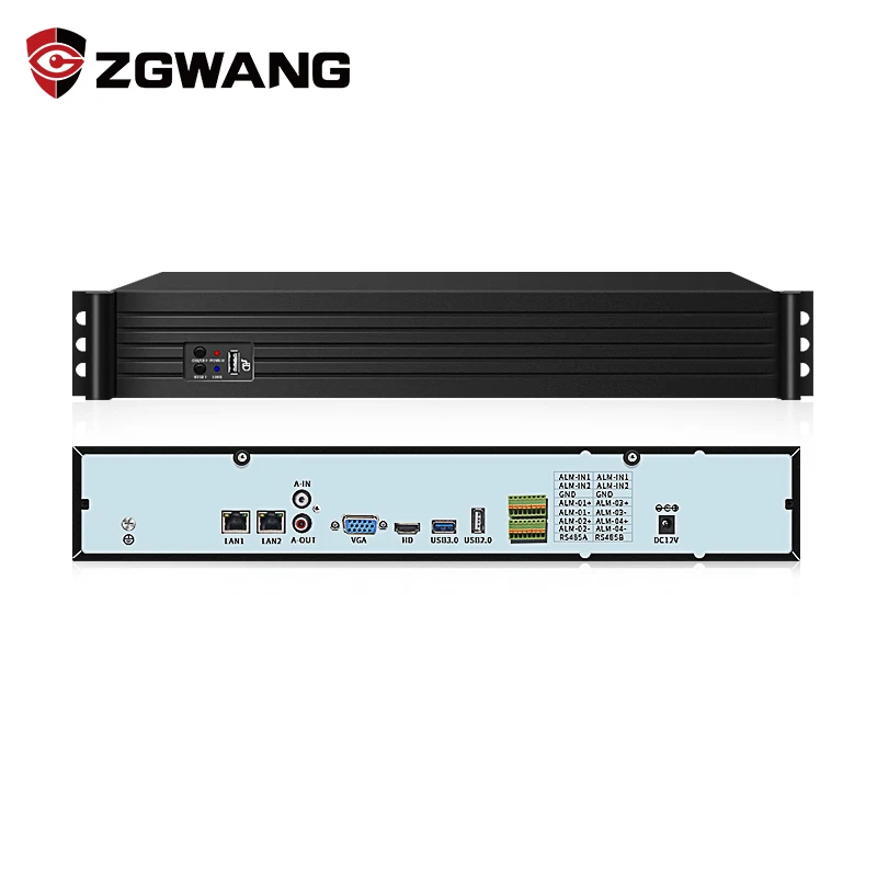 Loosafe 64/128 каналов NVR Ultra 4K H.265 сетевой видеорегистратор с распознаванием