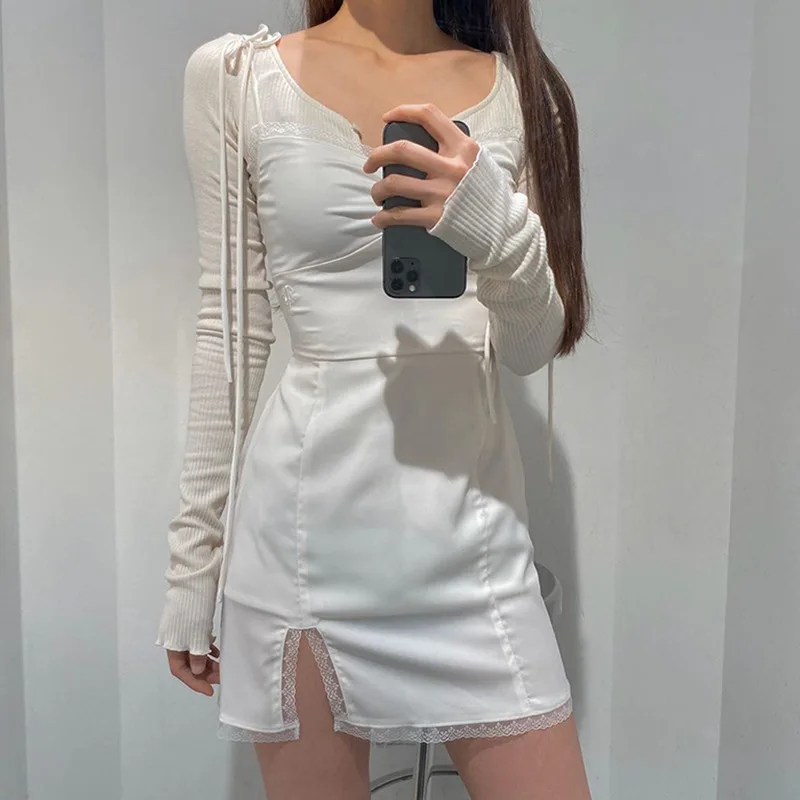 Женское зимнее платье женское 2020 Новое поступление сексуальное с длинным