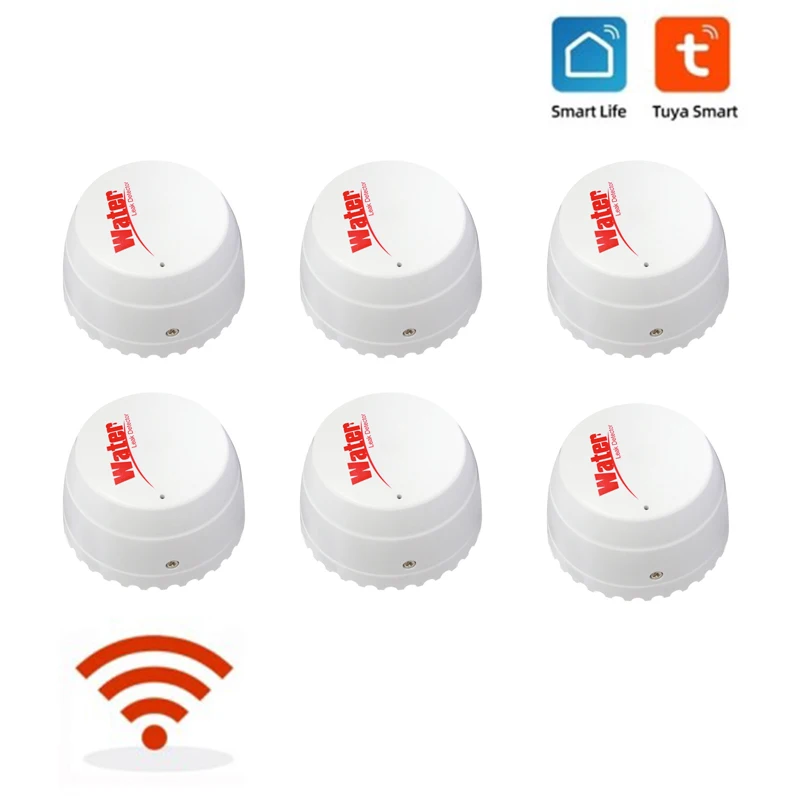 

Мини-детектор утечки воды, Wi-Fi, 1-6 шт.